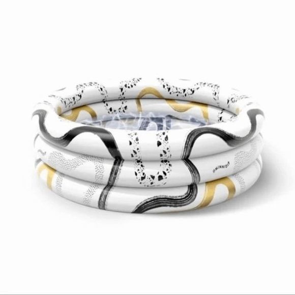 LA VACA Other - LA VACA NWT MINNIDIP gilded gold inflatable pool